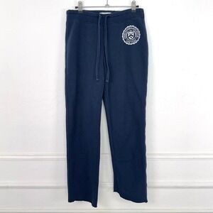 Abercrombie & Fitch Navy Sweatpants Athletic Logo Casual Lounge Pant Size S